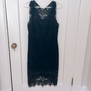 Black cocktail dress